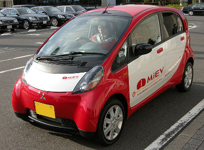 Mitsubish i electric vehicle